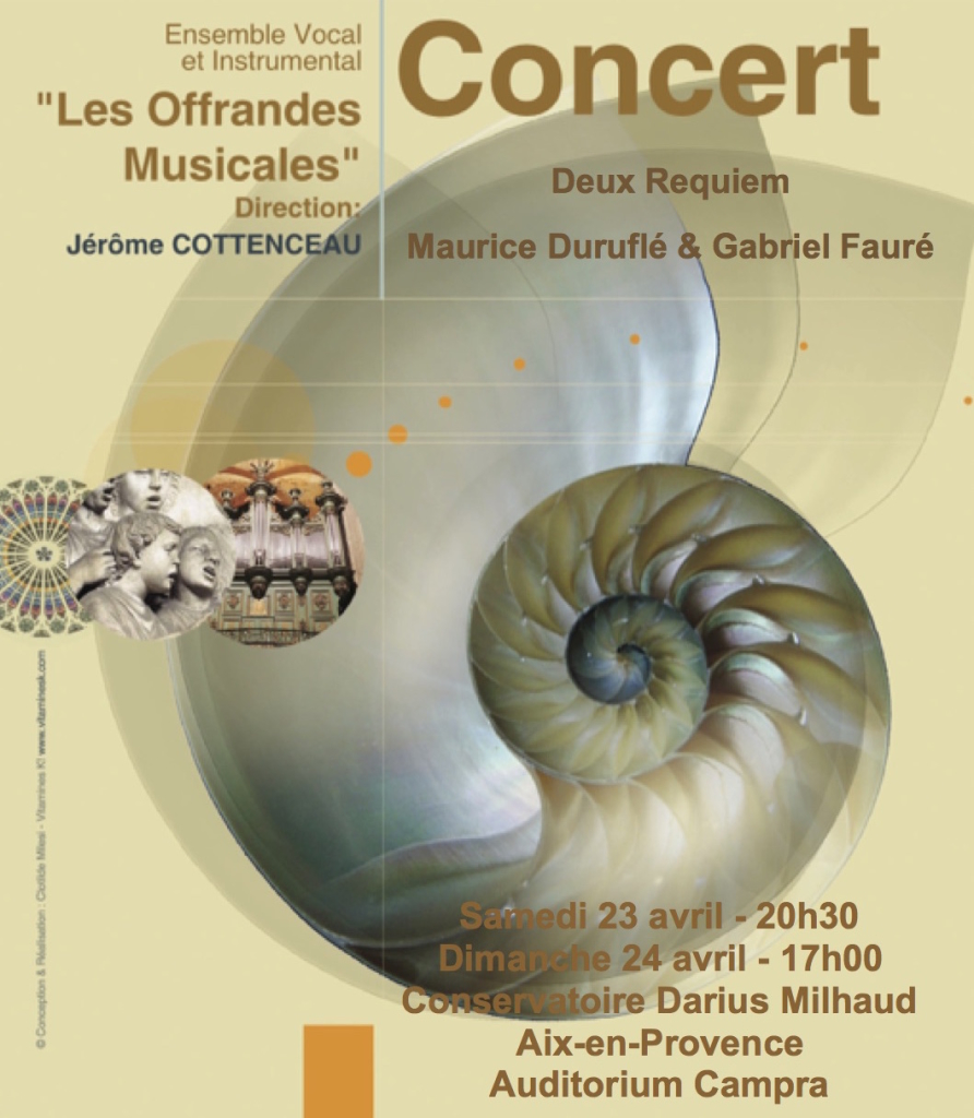 Affiche Duruflé Fauré 2016